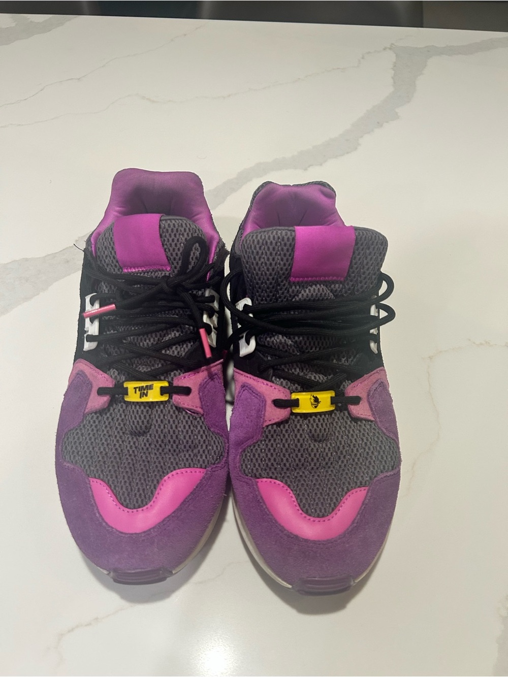 adidas Ninja x ZX Torsion “Time In” Sneakers Men’s Size 10.5 Purple Gray Pink